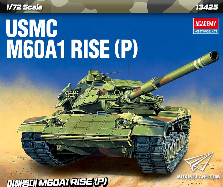 爱德美13425】新品：1/72 M60A1 RISE(P)_静态模型爱好者--致力于打造最