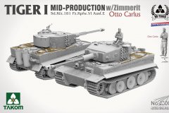 【TAKOM 2020】新品：1/35 虎式坦克中期型奥托卡尔尤斯限量版