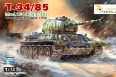 【黄蜂 VS720030】新品：1/72 T-34/85中型坦克1944年183厂