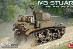 【MINIART 35425】新品：1/35 M3斯图亚特轻型坦克极初期型