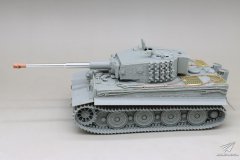 【威龙 6800 】1/35 虎I指挥型坦克后期型素组评测