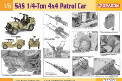 【威龙 75037】1/6 英国SAS 1/4吨 4x4 沙漠突击吉普车再版单