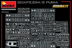 【MINIART 35414】1/35 Sd.Kfz.234/2 PUMA装甲车板件照片更新