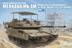 【MENG TS-056】新品：1/35 以色列梅卡瓦Mk.4M主战坦克带顶部格栅装甲