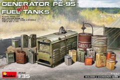 【MINIART 35662】新品：1/35 PE-95发电机及油桶