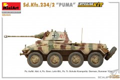 【MINIART 35414】1/35 Sd.Kfz.234/2 PUMA装甲车涂装更新