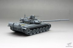 【黄蜂 VS720025】1/72 T-90主战坦克素组评测