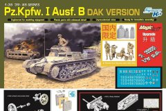 【威龙 6207】1/35 德国一号坦克B型DAK版 精密版再版单