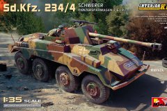 【MINIART 35427】新品：1/35 Sd.Kfz.234/4 8轮重型装甲侦察车正式发布