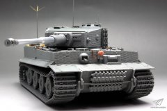 【TAKOM 2201】1/35 虎式坦克后期/指挥型 2in1 素组评测