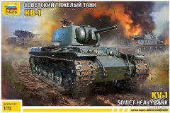 【红星】新品：1/72 KV-1重型坦克