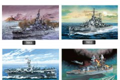 【威龙】1/700 二战美国海军战舰 精选合集