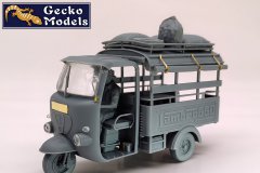 【壁虎 35GM0111】新品：1/35 越南三轮车及乘客官方素组成品照片更新