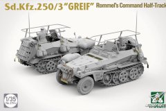 【TAKOM】新品：1/35 Sd.Kfz.250/3半履带指挥型&M29黄鼠狼极地考察车