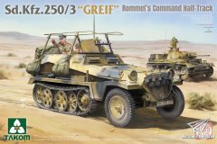 [TAKOM]1/35 Sd.Kfz.250/3半履带指挥型&M29黄鼠狼极地考察车封绘更新