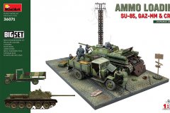 [MINIART 36071]新品：1/35 SU-85&GAZ-MM补给弹药场景套装