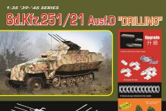 [威龙 6862]新品：1/35 Sd.Kfz.251/21半履带自行三联装高射炮D型 