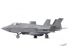 [田宫 61127]1/48 洛克希德马丁 F-35C 闪电2 战斗机官方素组照片更新