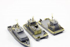 [TAKOM 6014]1/350 23370多功能搜救艇、21980反恐巡逻艇套装素组评测