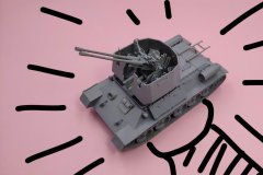 [重坦侠]新品：1/35 T-34 防空型树脂模型