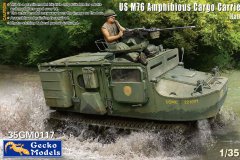 [壁虎 35GM0117]新品：1/35 M76水陆两栖运输车后期型