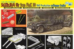 [威龙 6711]1/35 Sd.Kfz.10/4 2cm FlaK 30半履带自行防空炮再版单