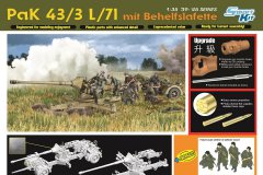 [威龙 6522]1/35 PaK 43/3 L/71反坦克炮 附临时炮架再版单