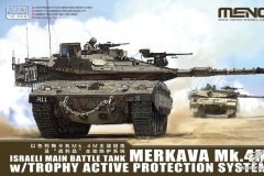 [MENG 72-006]新品：1/72 梅卡瓦Mk.4M主战坦克及战利品主动防护系统