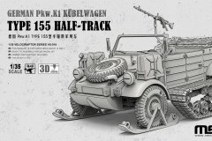 [MENG VS-018]新品：1/35 Pkw.K1 Type 155型半履带军用车