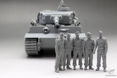 [威龙 6730]1/35 虎式坦克早期型S04号车及魏特曼车组成员素组测评