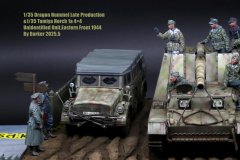1/35 威龙野蜂&田宫霍希1a场景