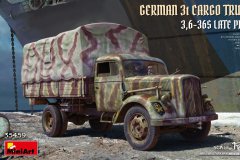 [MINIART 35459]新品：1/35 3吨货运卡车3,6-36S后期型