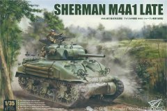 [边境 BT-056]新品：1/35 M4A1谢尔曼坦克后期型