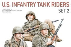 [MINIART 53035]新品：1/35 搭乘坦克的美国步兵2