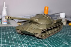 [田宫 35211] 1/35 JS-3重型坦克 素组欣赏