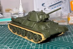 [田宫 35059] 1/35 T-34/76中型坦克 素组欣赏