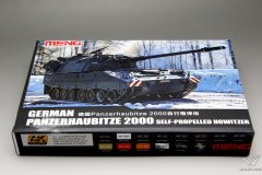 [MENG 72-008]1/72 PZH2000自行榴弹炮开盒测评