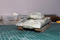 [小号手 05573] 1/35 JS-4重型坦克 素组欣赏