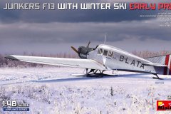 [MINIART 48020]新品：1/48 容克斯F13初期雪橇型
