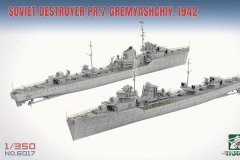 [TAKOM]新品：1/350 愤怒级&鞍山号驱逐舰
