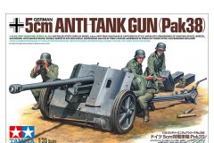 [田宫 35392]新品：1/35 5cm Pak38反坦克炮