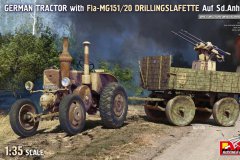 [MINIART 53008]新品：1/35 德国拖拉机附Fla-MG151/20防空炮
