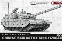[MENG 72-013]新品：1/72 ZTZ99A/B主战坦克