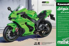 [MENG MT-008]新品：1/9 川崎Ninja ZX-10RR摩托车