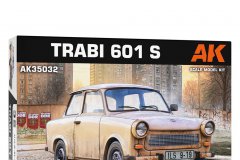 [AK AK35032]新品：1/35 TRABI 601S轿车