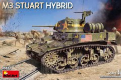[MINIART 35446]新品：1/35 M3斯图亚特轻型坦克混合型