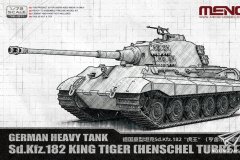 [MENG 72-011]新品：1/72 虎王重型坦克亨舍尔炮塔型