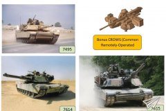 [威龙]1/72 M1艾布拉姆斯主战坦克系列升级计划