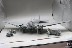 [边境 BF-018]1/35 亨克尔HE-111 H-6轰炸机素组评测