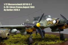 1/72 BF110 G-2“黄蜂”驱逐机联队涂装